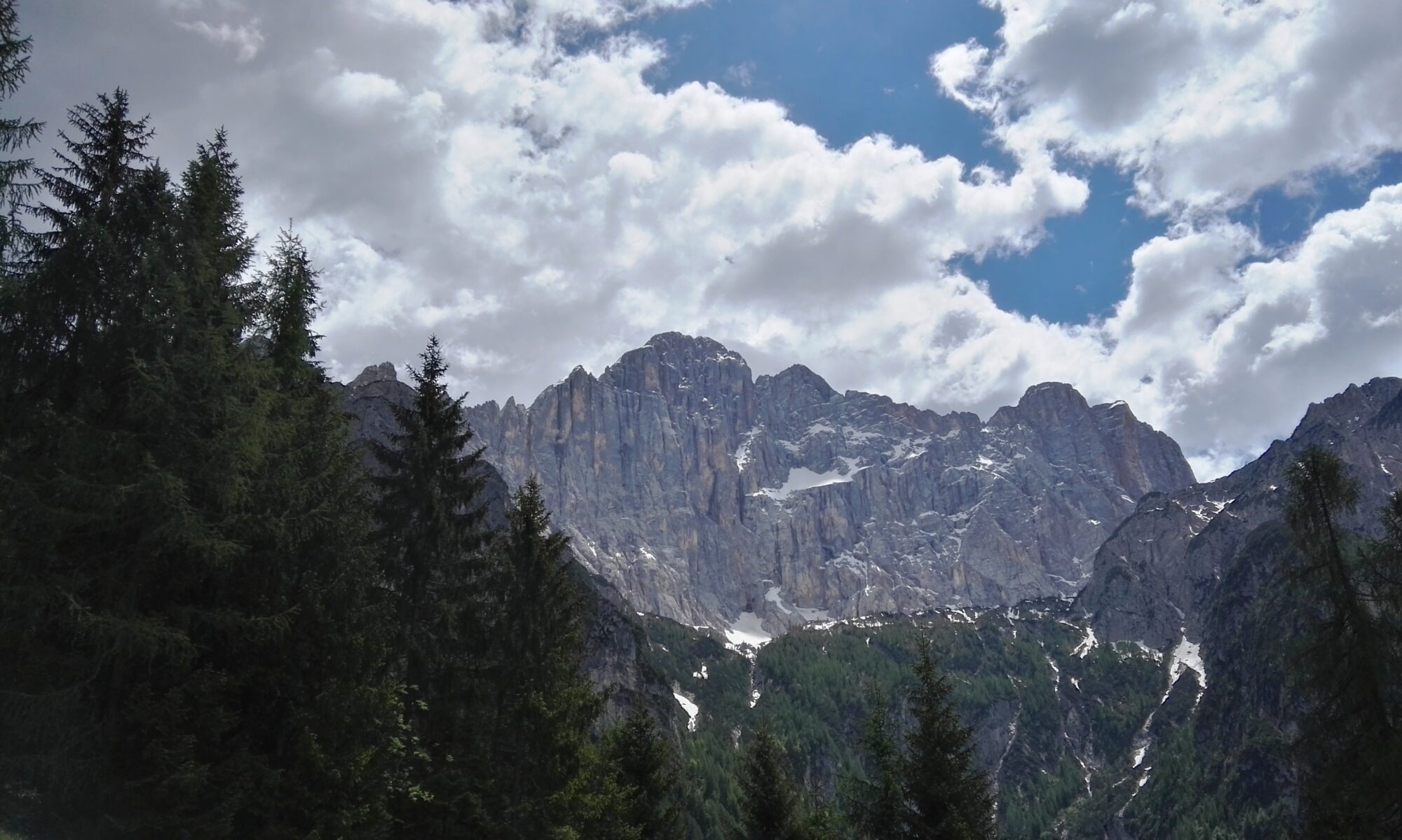 Image of Mount Civetta, in the Italian Dolomites